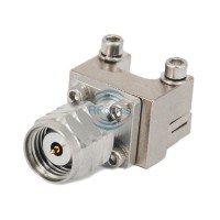 1.85mm Male End Launch Connector, 2 Hole Flange, DC-65GHz
