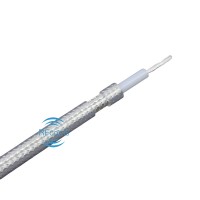 RFcoms RG400DS Coax Cable 50ohm Cables Double SPC shields With FEP transpartant Jacket Coaxial Cable 50 Ohm